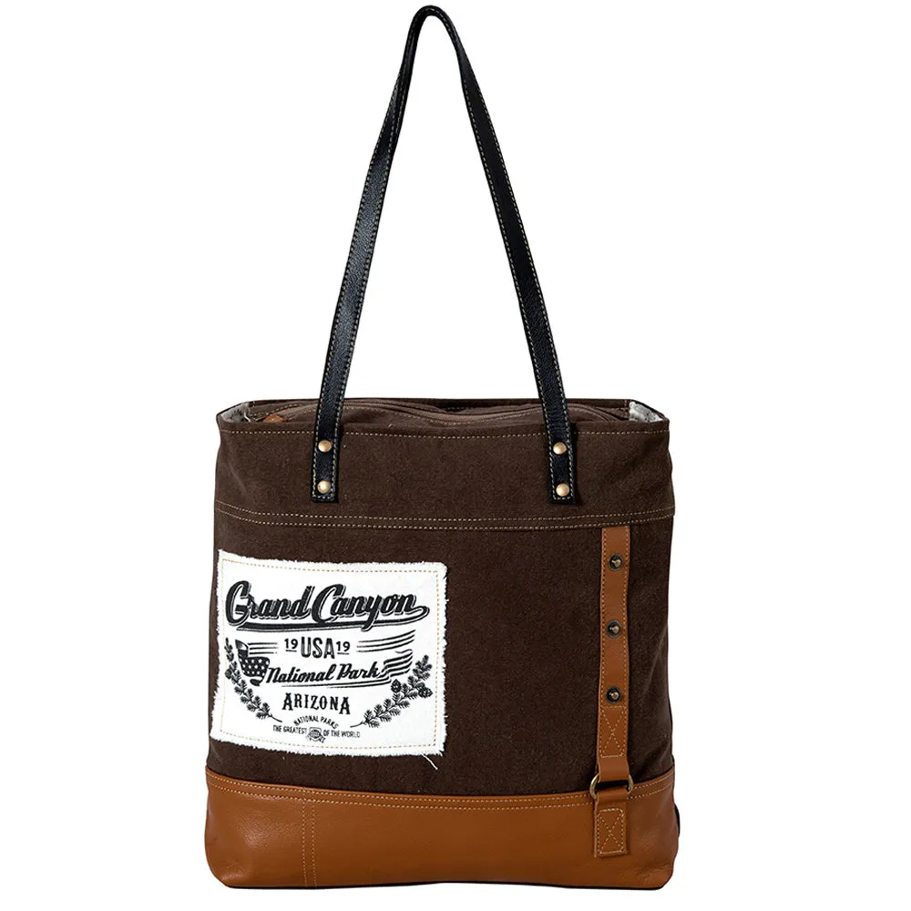 National Park Vintage Look Tote Bag