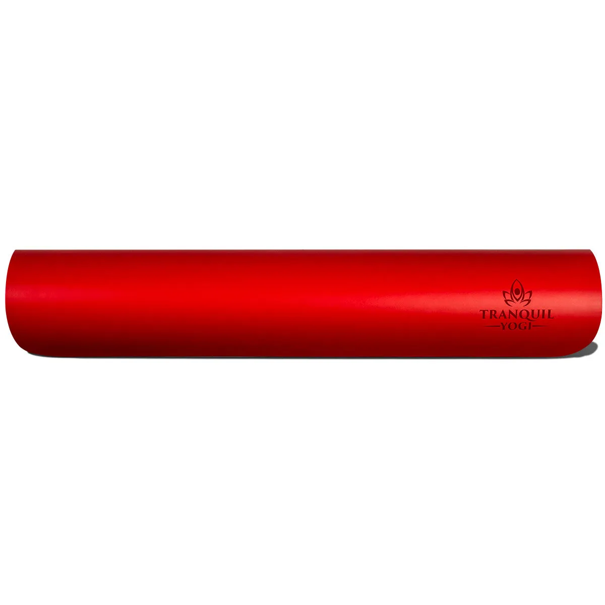 Natural Rubber Yoga Mat | Red Chilli, Extreme Grip, Joint Protection, with Strap