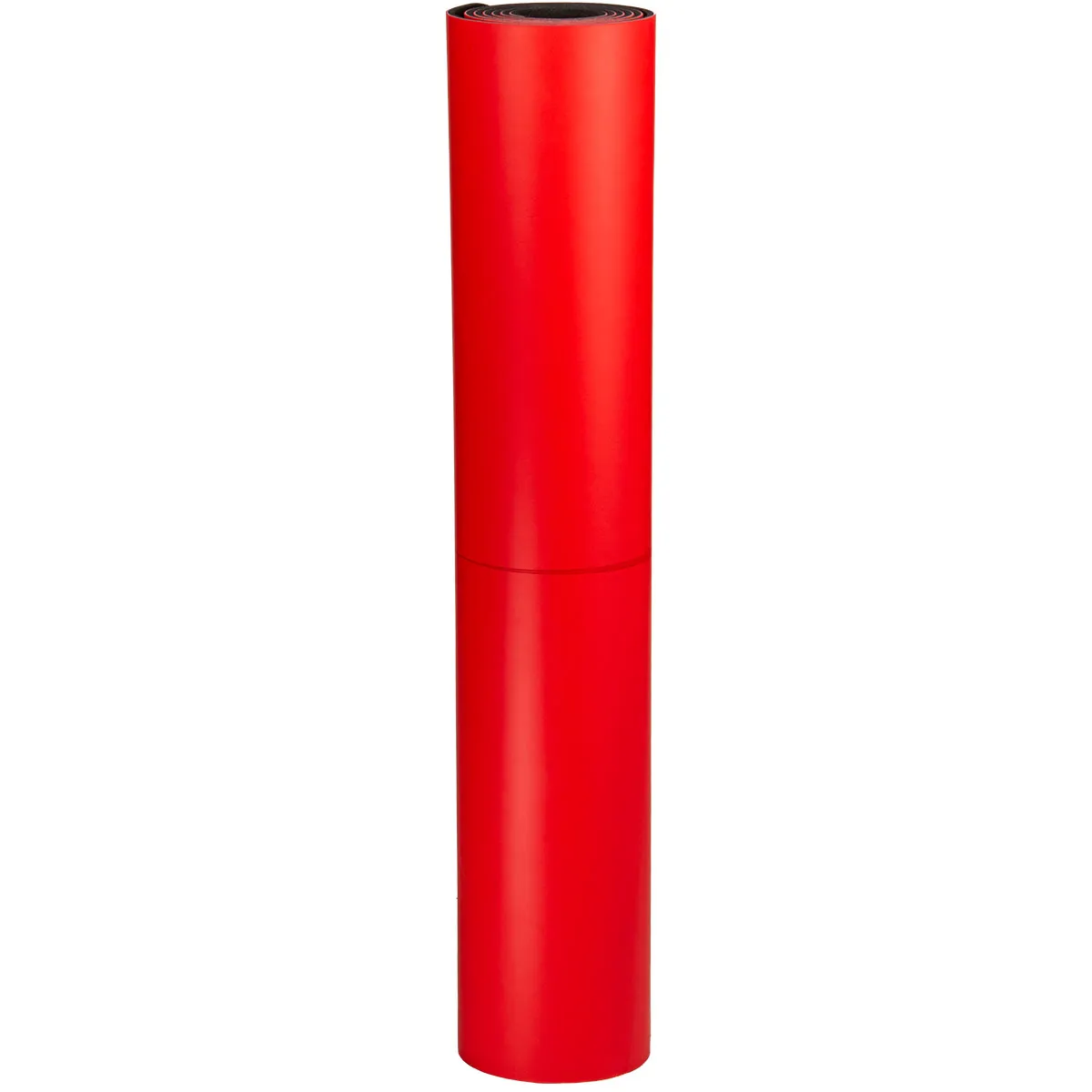 Natural Rubber Yoga Mat | Red Chilli, Extreme Grip, Joint Protection, with Strap