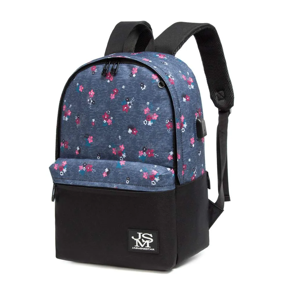 (NET)Girls Floral Backpack 2 pcs