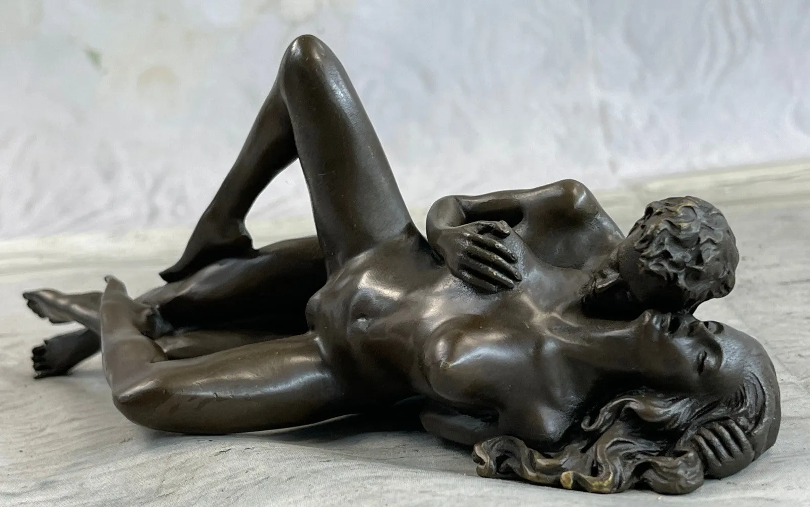 NEW Bronze Sculpture Nude Art Sex Statue,Female Sexual Erotic Quality Gift Decor