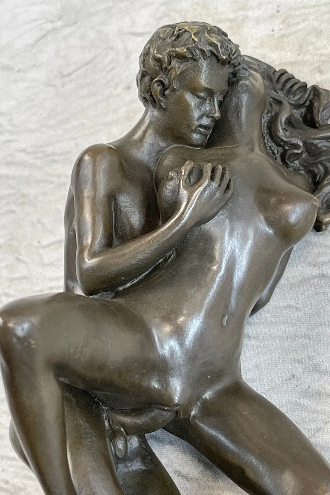 NEW Bronze Sculpture Nude Art Sex Statue,Female Sexual Erotic Quality Gift Decor