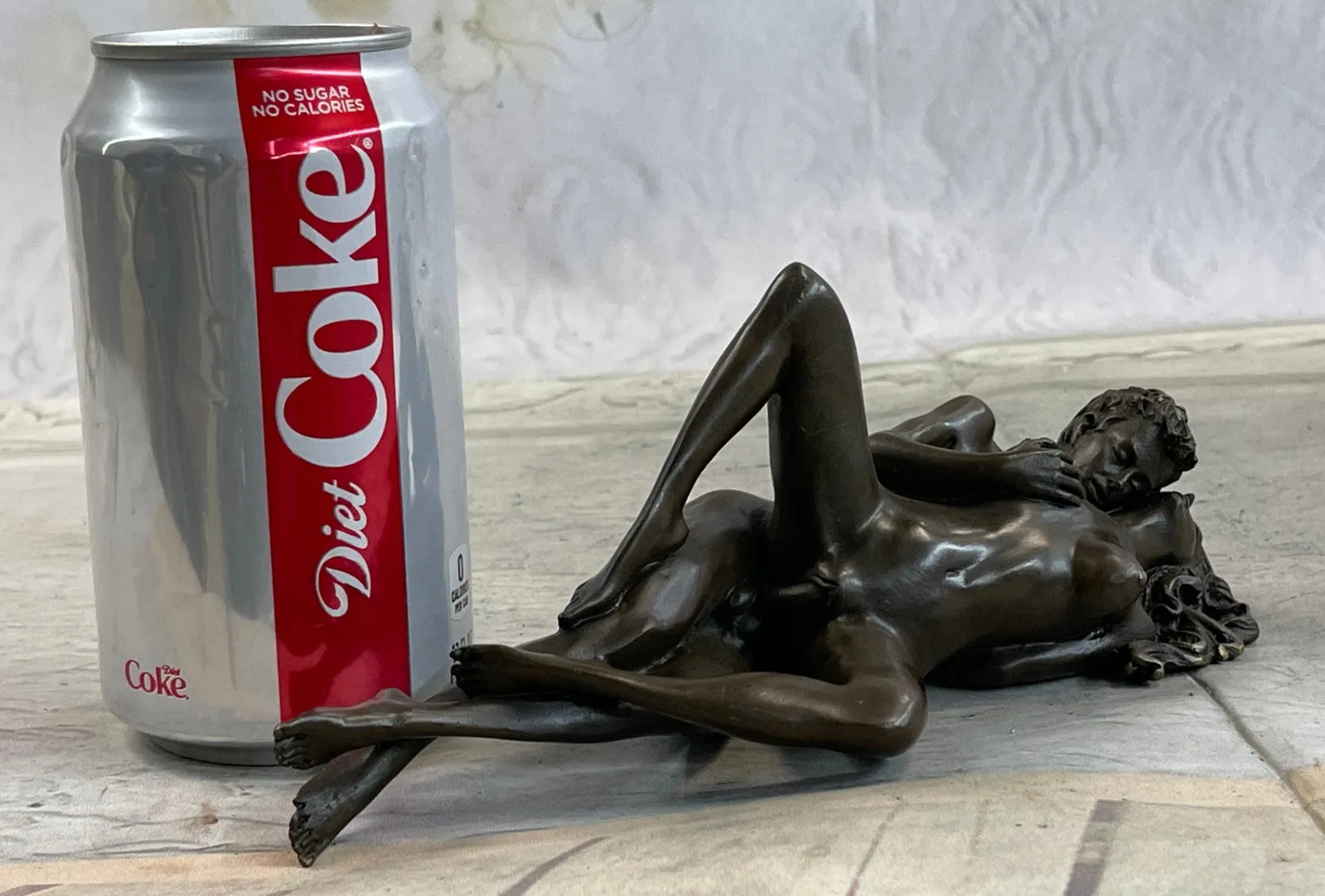 NEW Bronze Sculpture Nude Art Sex Statue,Female Sexual Erotic Quality Gift Decor