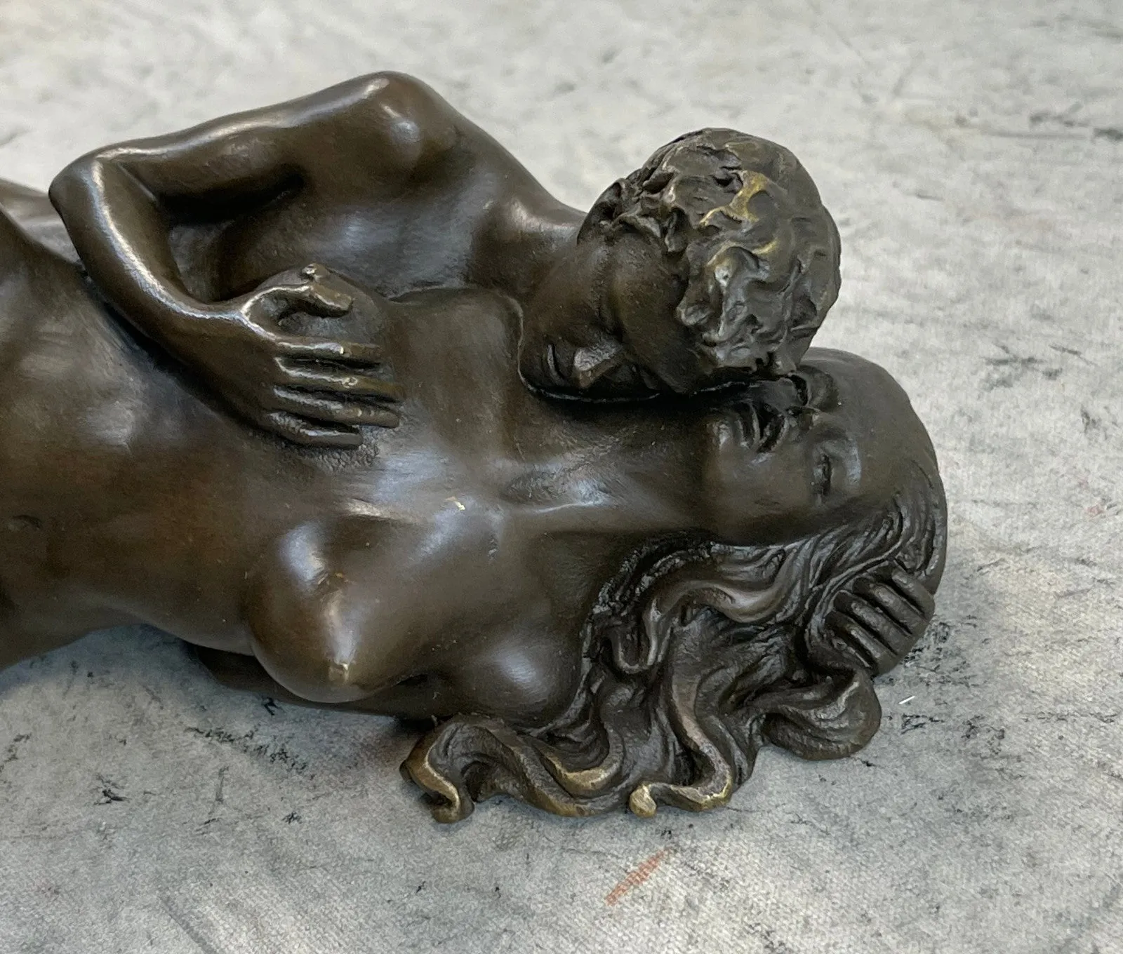 NEW Bronze Sculpture Nude Art Sex Statue,Female Sexual Erotic Quality Gift Decor