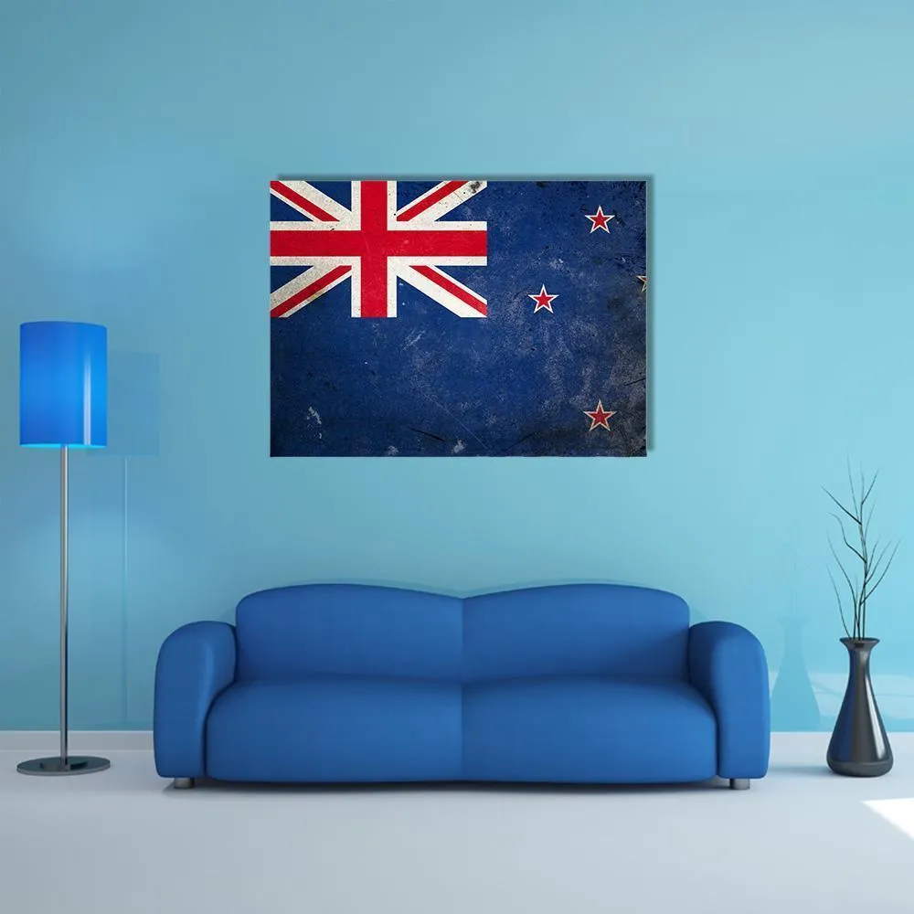 New Zealand Flag Canvas Wall Art