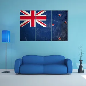 New Zealand Flag Canvas Wall Art