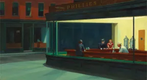 Nighthawks - Large Art Prints