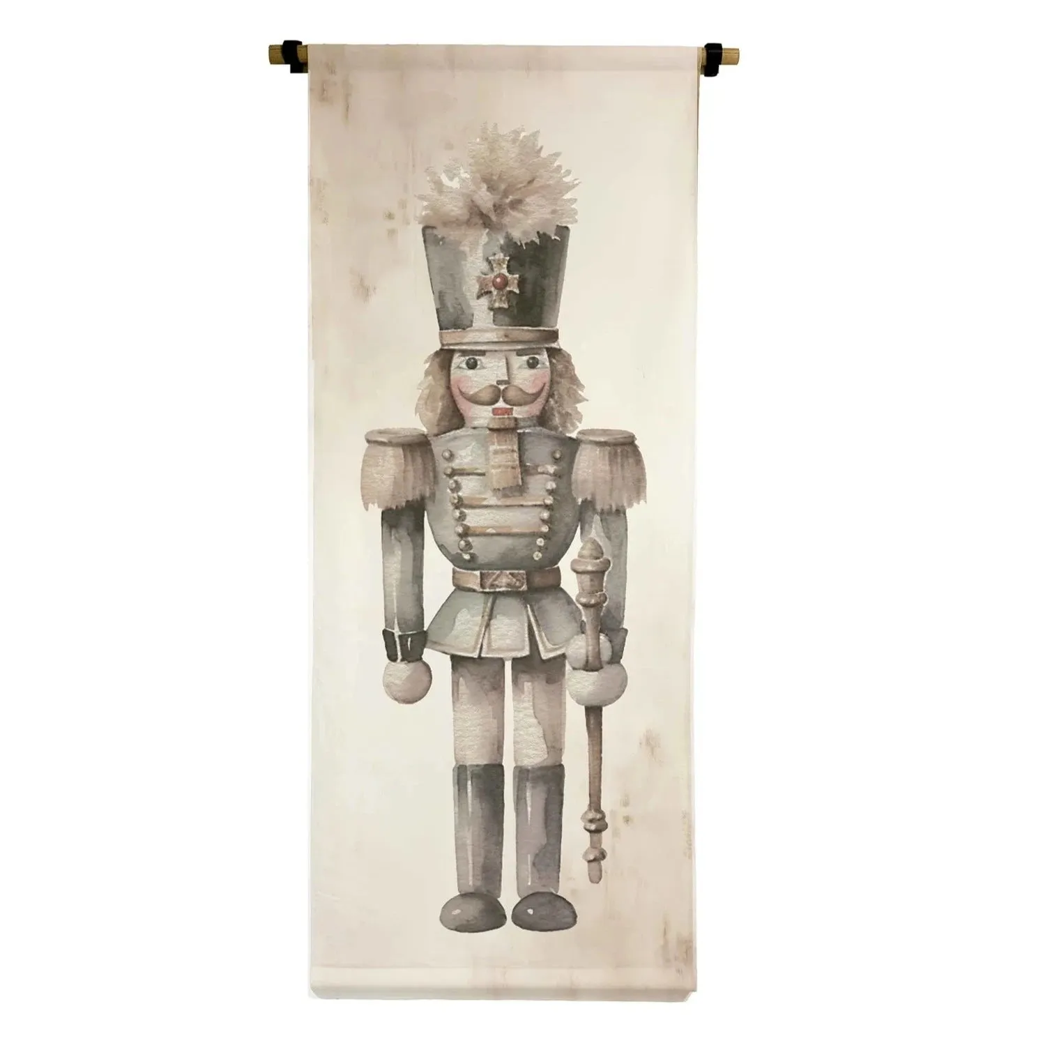 Nutcracker Vertical Canvas Scroll