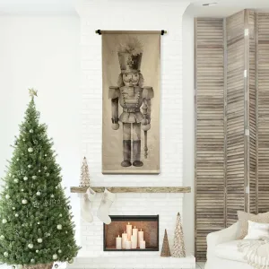 Nutcracker Vertical Canvas Scroll