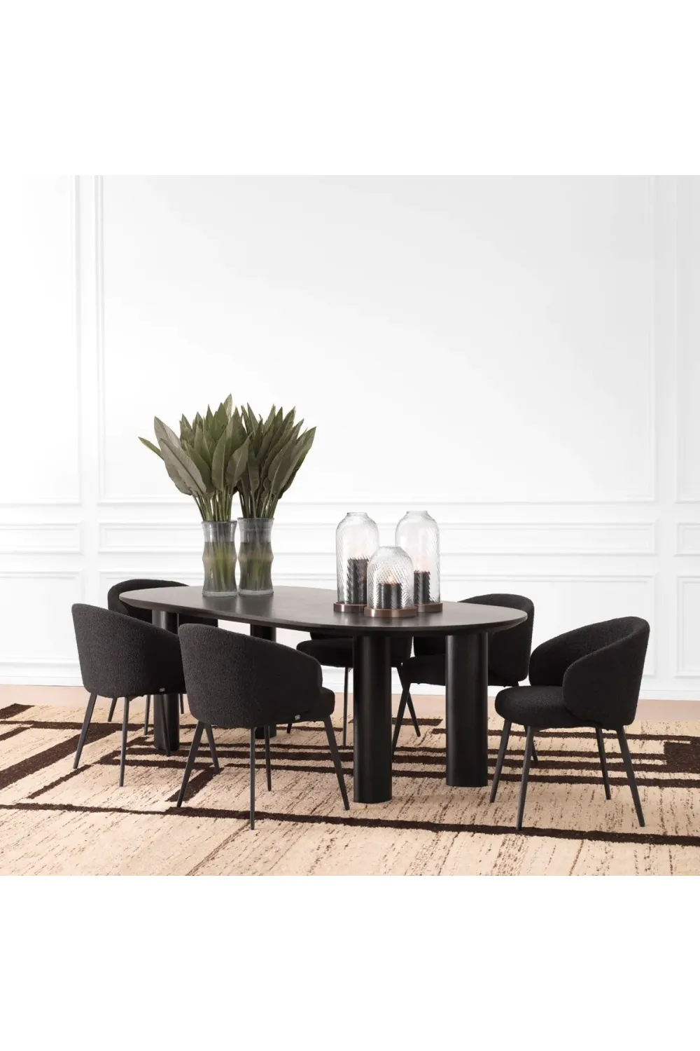 Oak Oval Dining Table S | Eichholtz Mogador