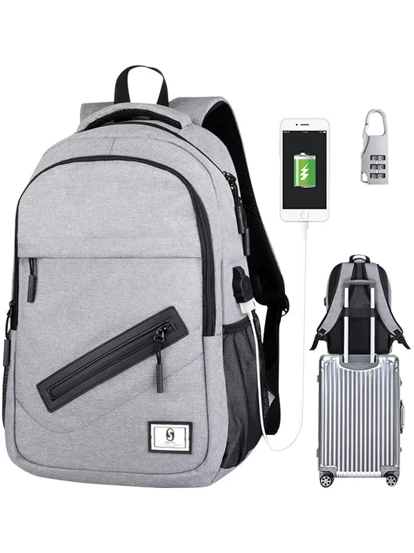 Office Laptop Backpack Large Capacity Water-proof Rucksack