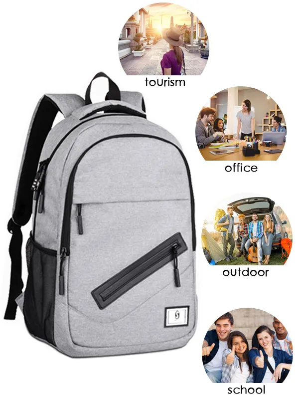 Office Laptop Backpack Large Capacity Water-proof Rucksack