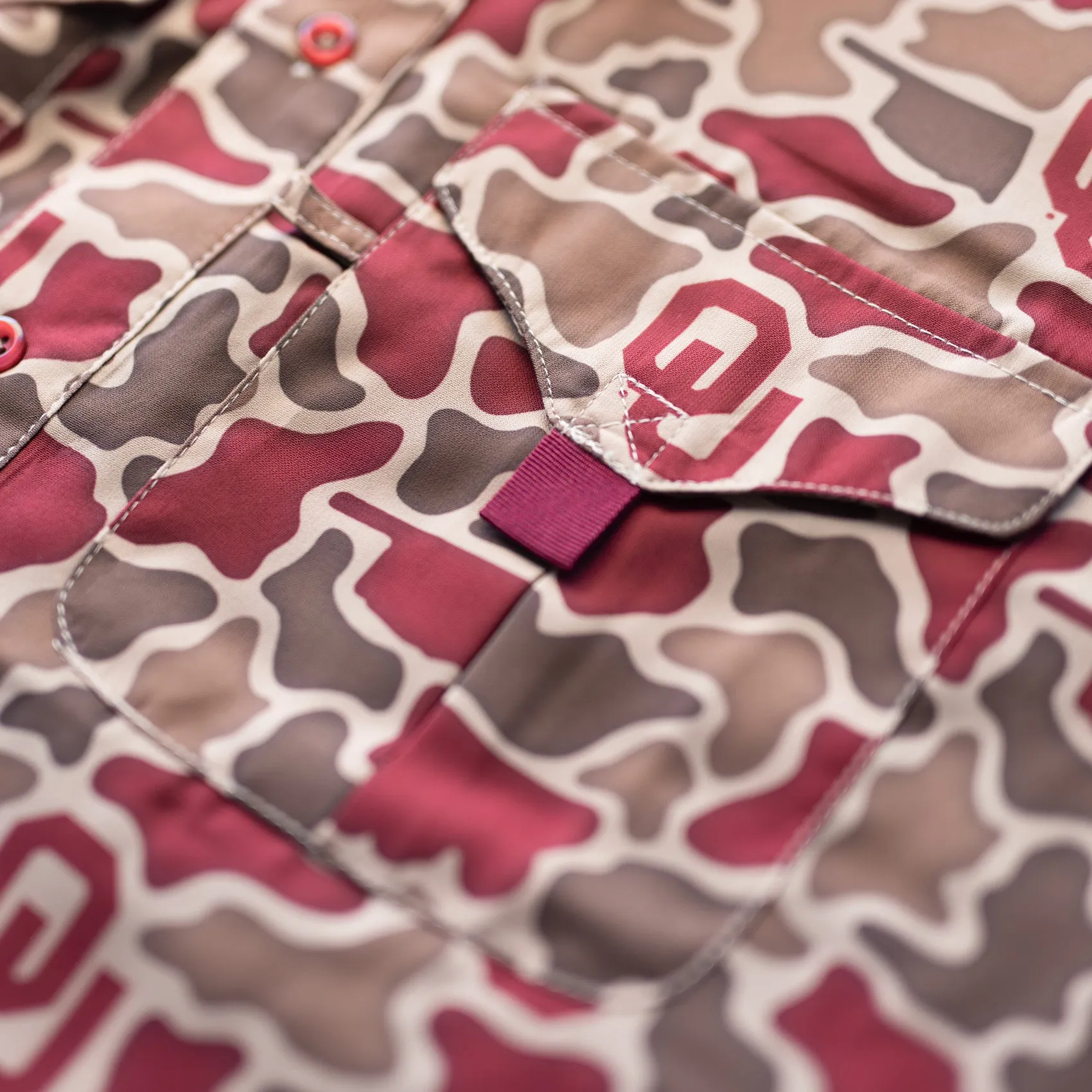 Oklahoma Sooners Camo - Frio Tech Long Sleeve