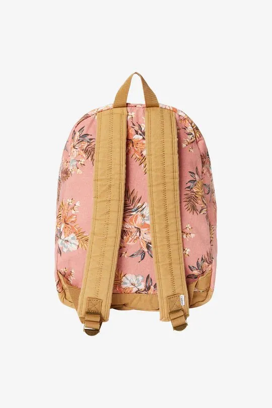 O'Neill Women's "Shoreline Punta Tropical" Backpack - Coral