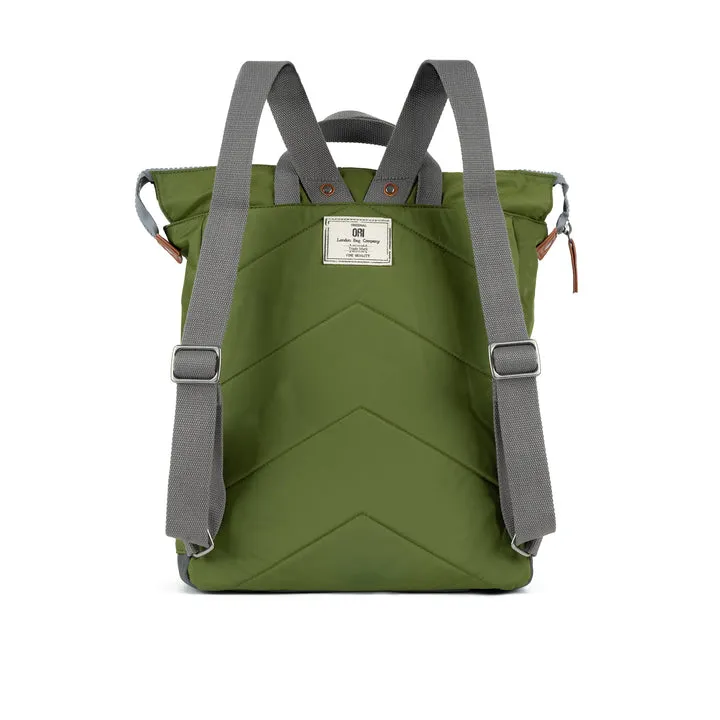 Ori London - Large Bantry B Backpack, Avocado Recycled Nylon