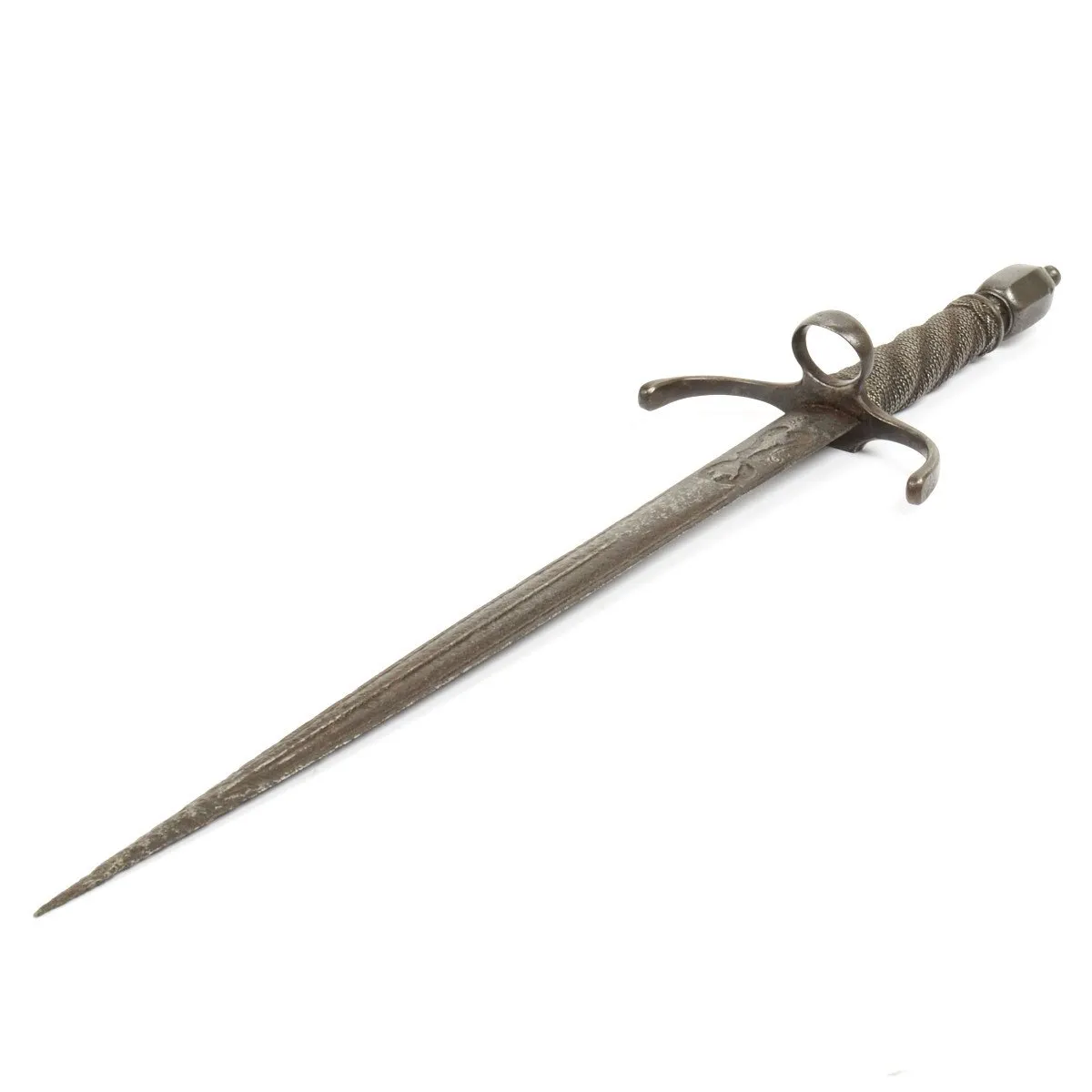 Original 16th Century Scottish Main Gauche Parrying Left Hand Dagger