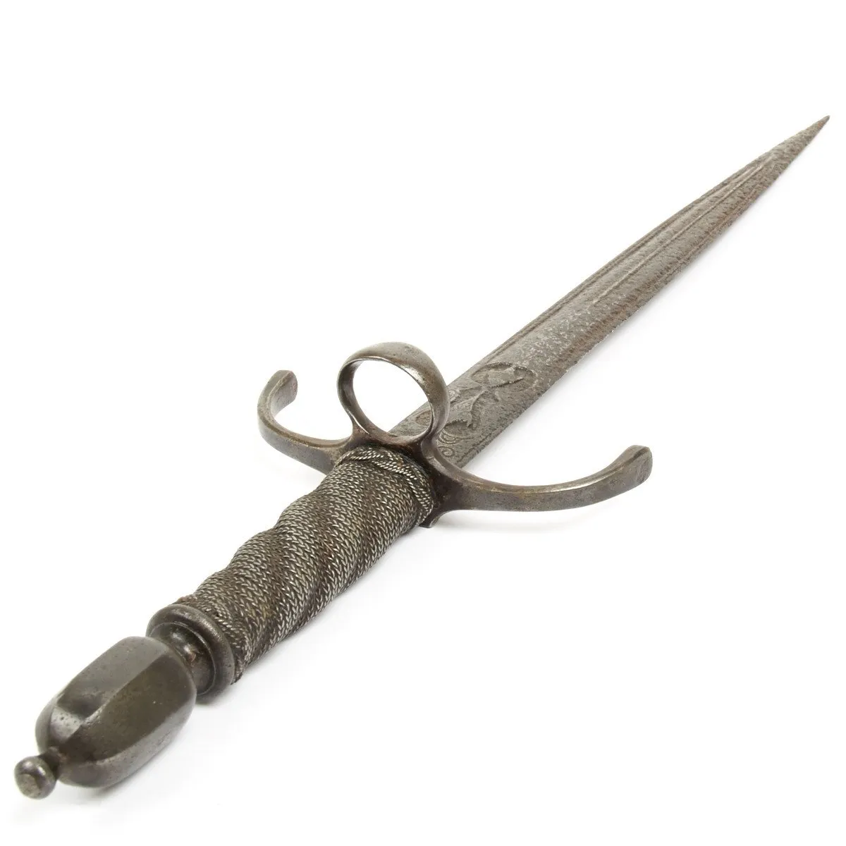 Original 16th Century Scottish Main Gauche Parrying Left Hand Dagger