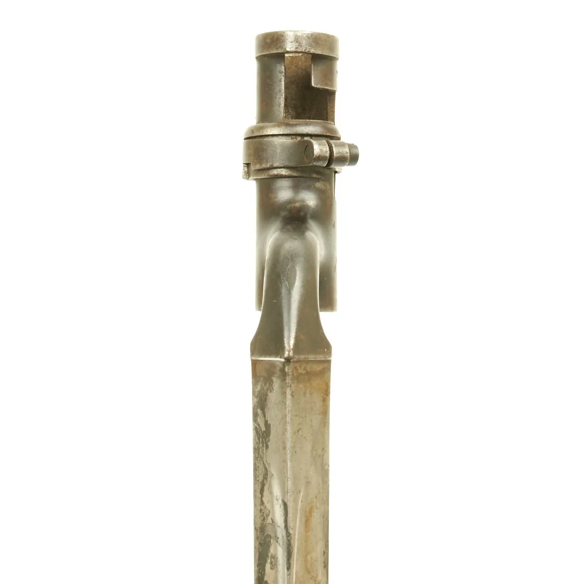 Original British Martini-Henry Rifle P-1876 Socket Bayonet with Nepalese Scabbard