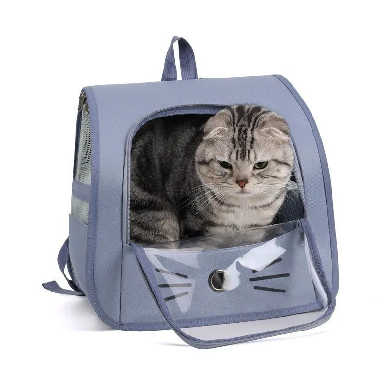 Outdoor Pet Cat Dog Comfortable Carrier Backpack