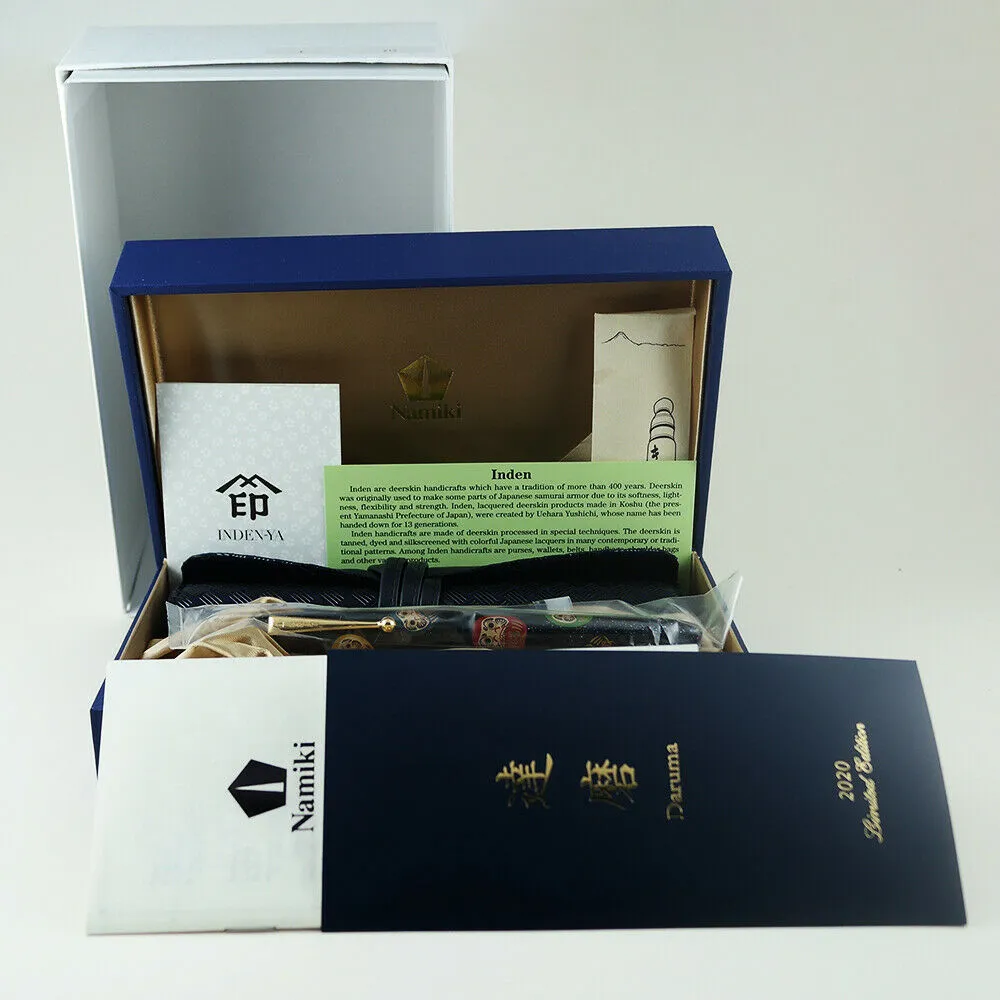 Pilot/Namiki Limited Edition Yukari Daruma Maki-e Fountain Pen - FACTORY SEALED (Fine)