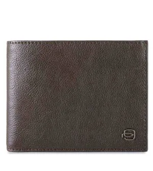 Piquadro Black Square Men's Dark Brown Wallet