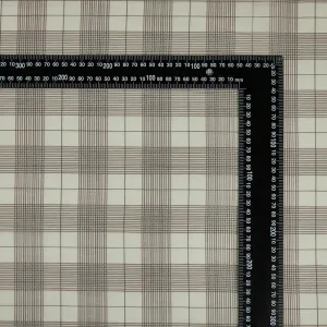 Polyester Check Pattern Printed Fabric