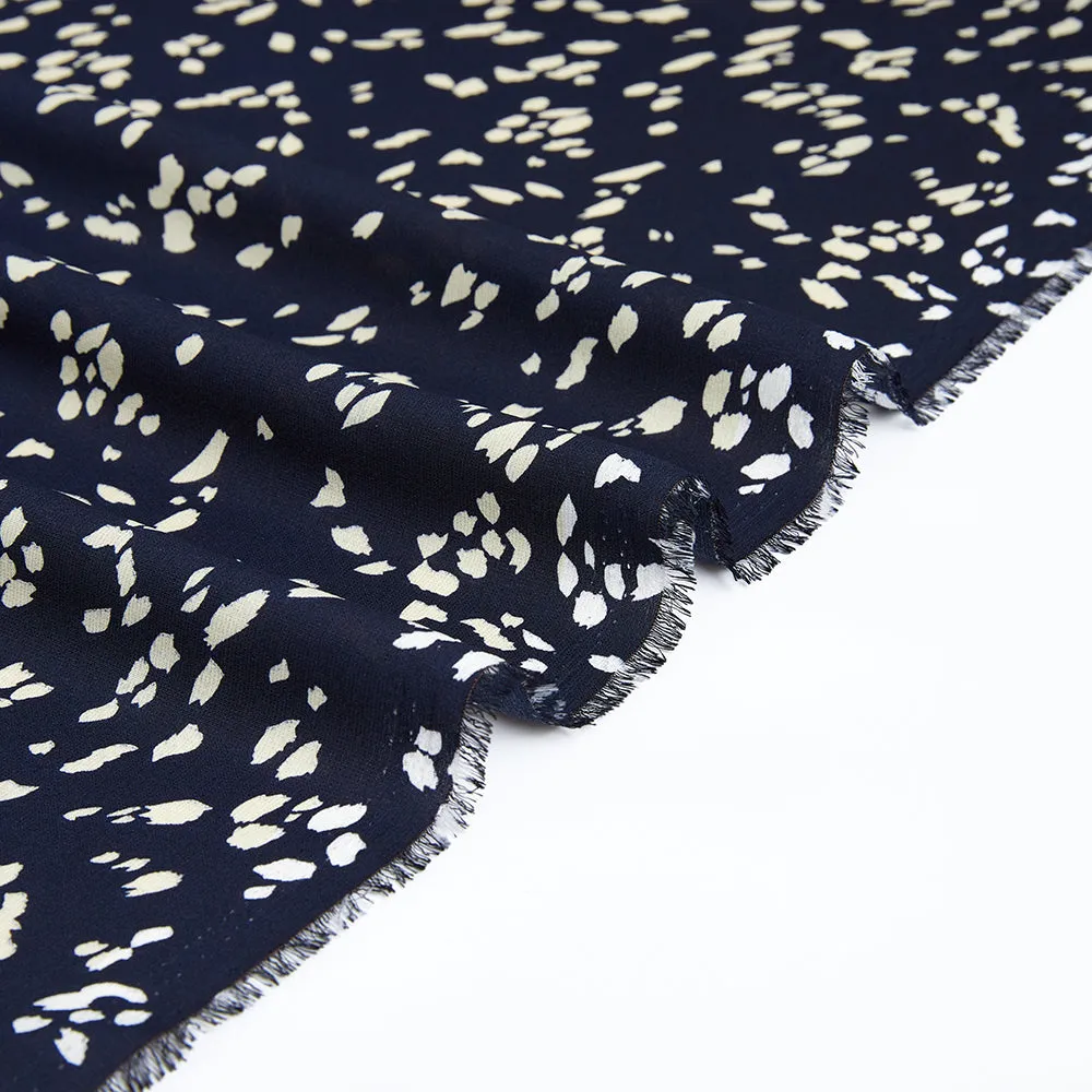 Polyester Flower Pattern Chiffon Fabric