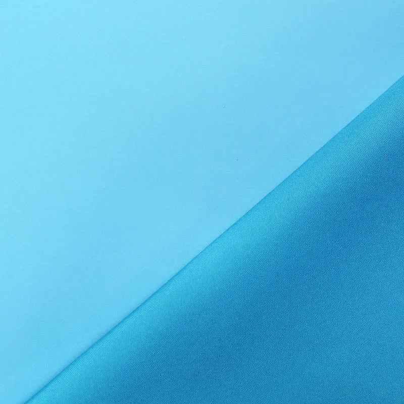 Polyester Water Resistant Outdoor Fabric - Aqua Marine Blue