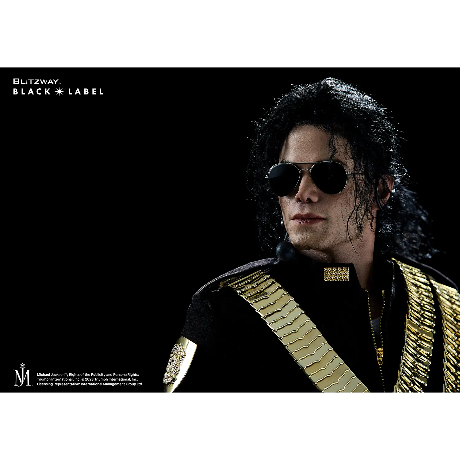 PRE-ORDER: Michael Jackson [Black Label] 1:4 Scale Statue