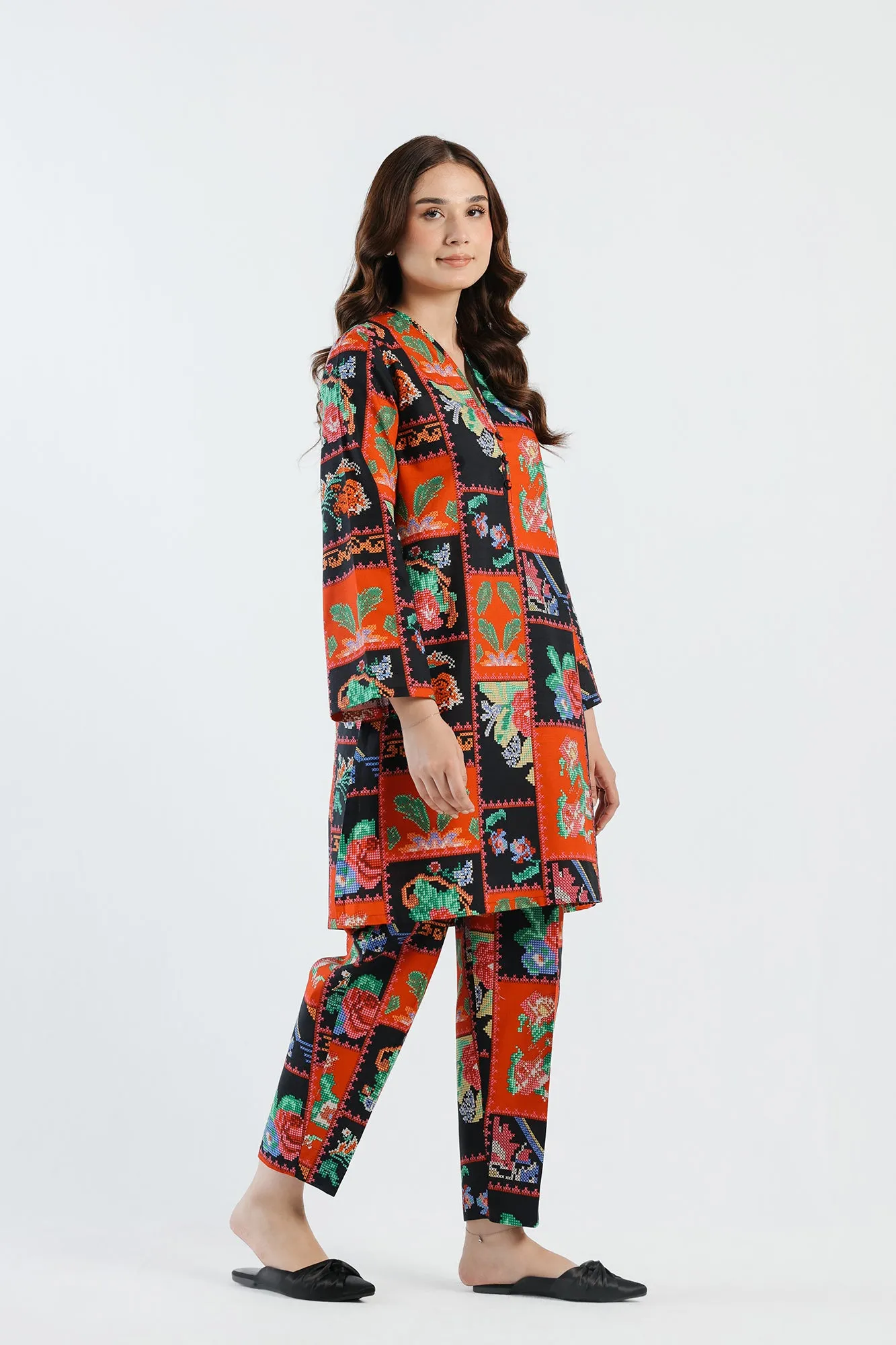 PRINTED SUIT (E5258/102/301)