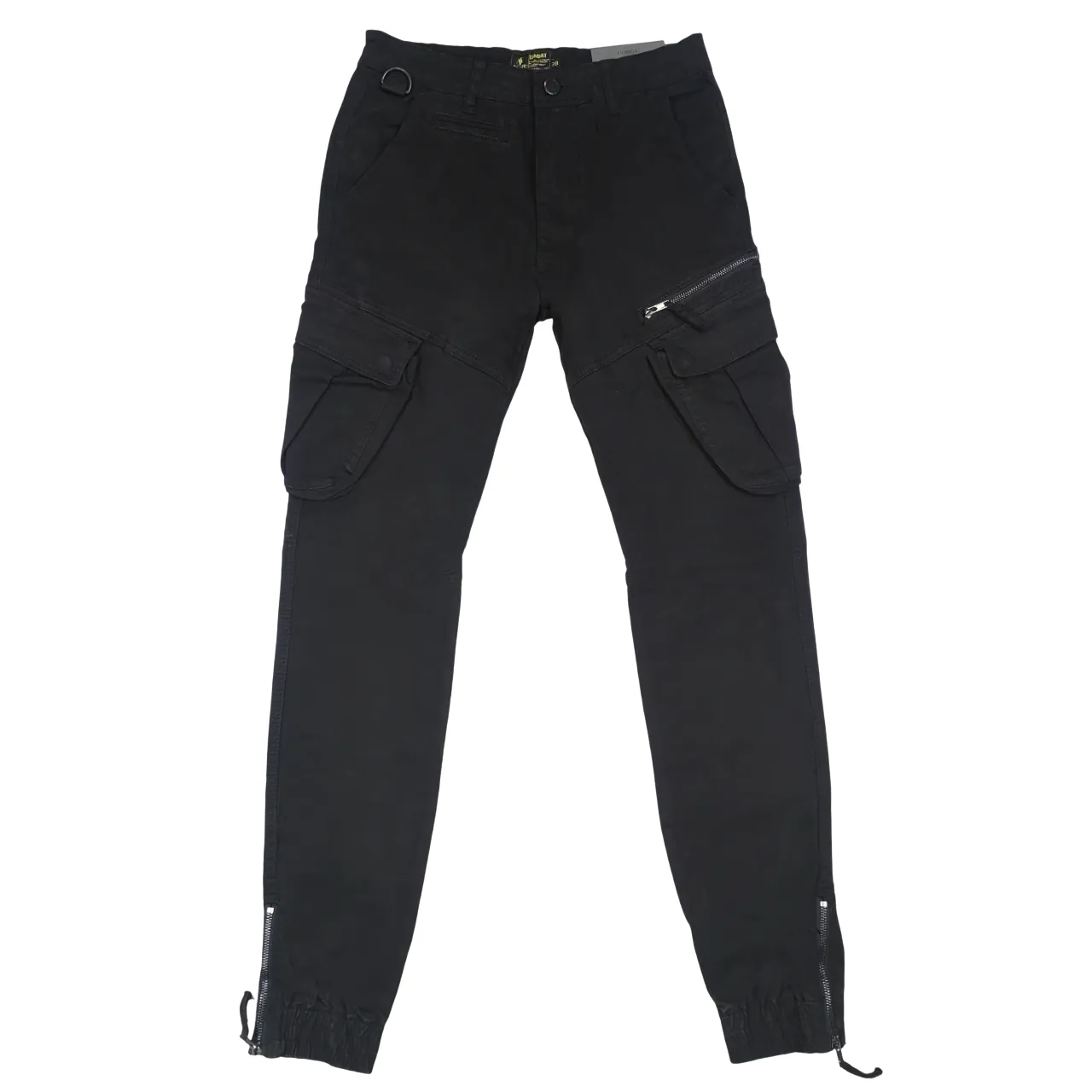 Pure Premium Giovani Black Cargo Pants