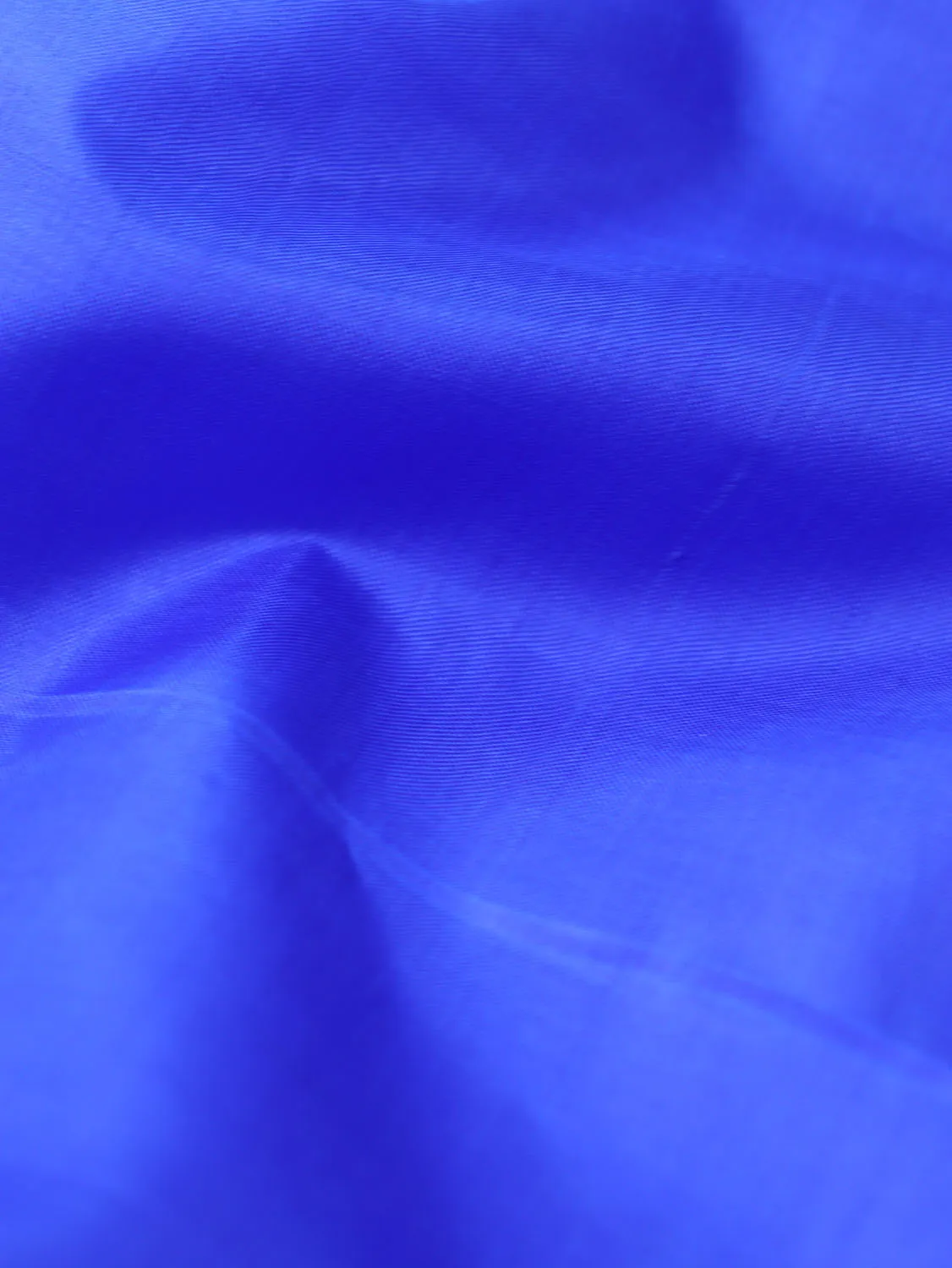 Pure Silk Fabric in Blue: Elegant and Versatile (1 Mtr)