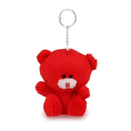 Qbear Red Keychain