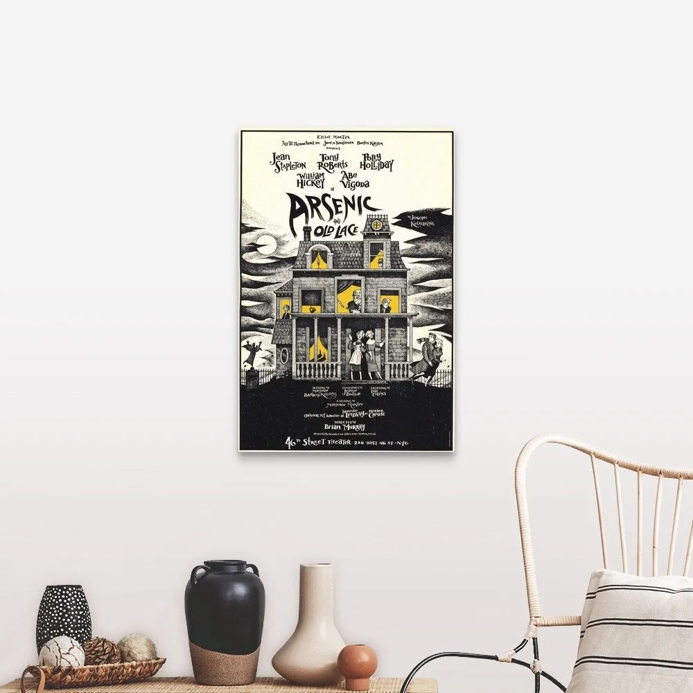 "Arsenic and Old Lace (Broadway) (1986)" Canvas Wall Art