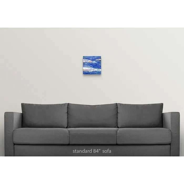 "Blue Series Calm" Canvas Wall Art