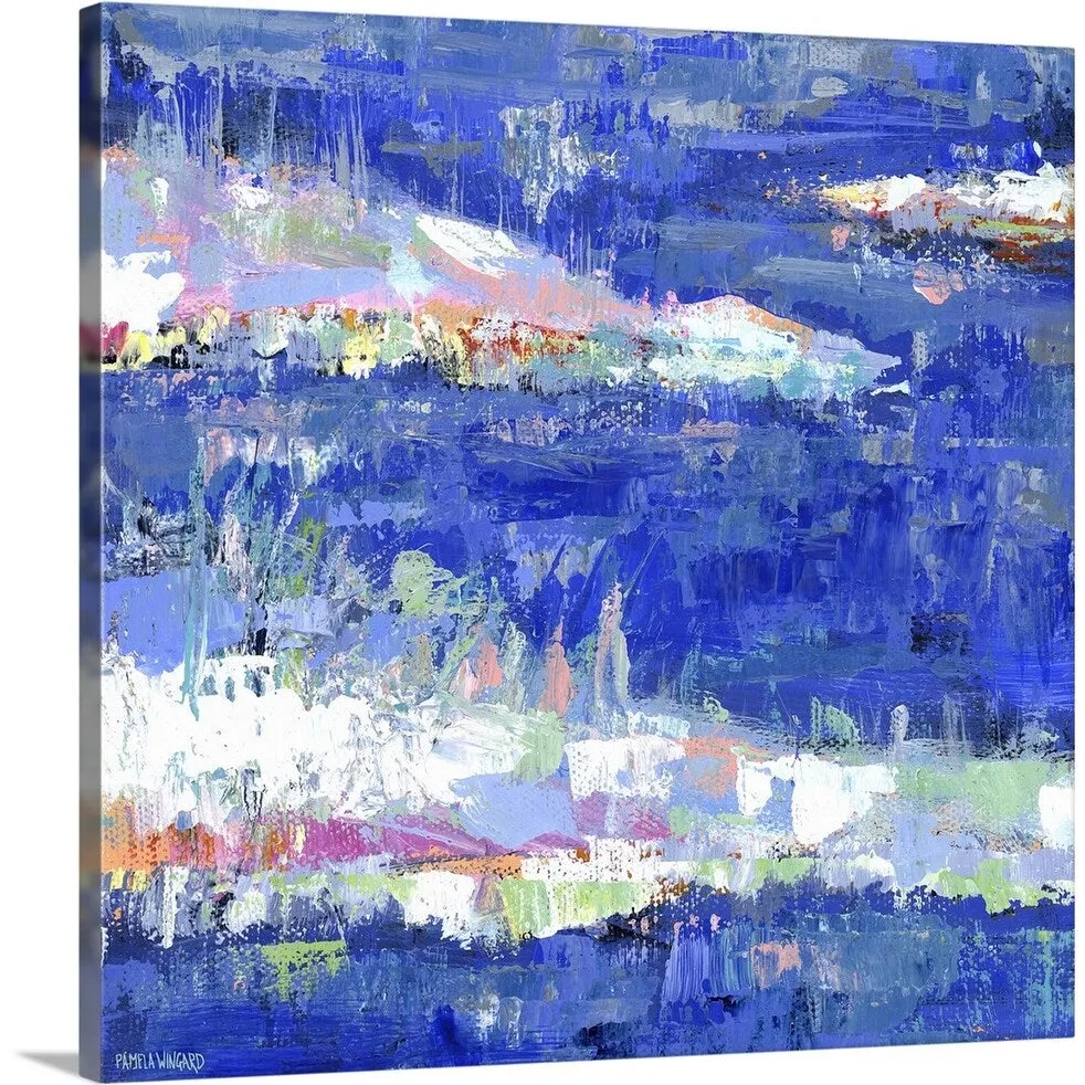 "Blue Series Calm" Canvas Wall Art