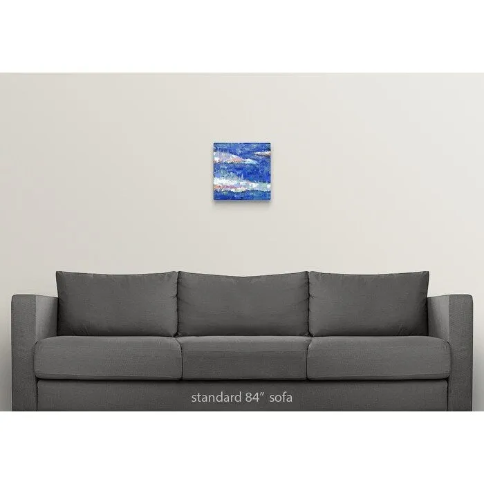 "Blue Series Calm" Canvas Wall Art