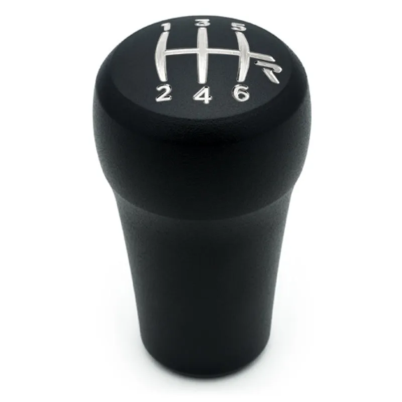 Raceseng Rondure Shift Knob (Gate 3 Engraving) M12x1.25mm Adapter - Black Texture