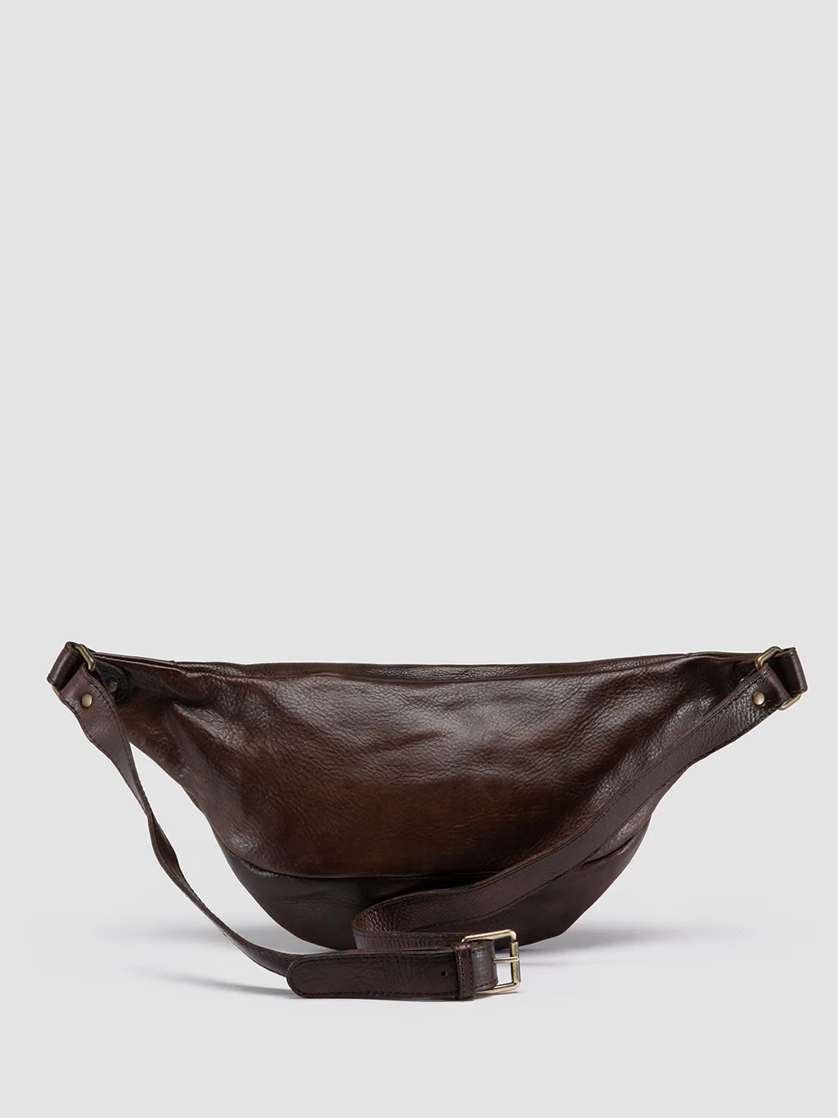 RARE 044 - Brown Leather Waist Pack