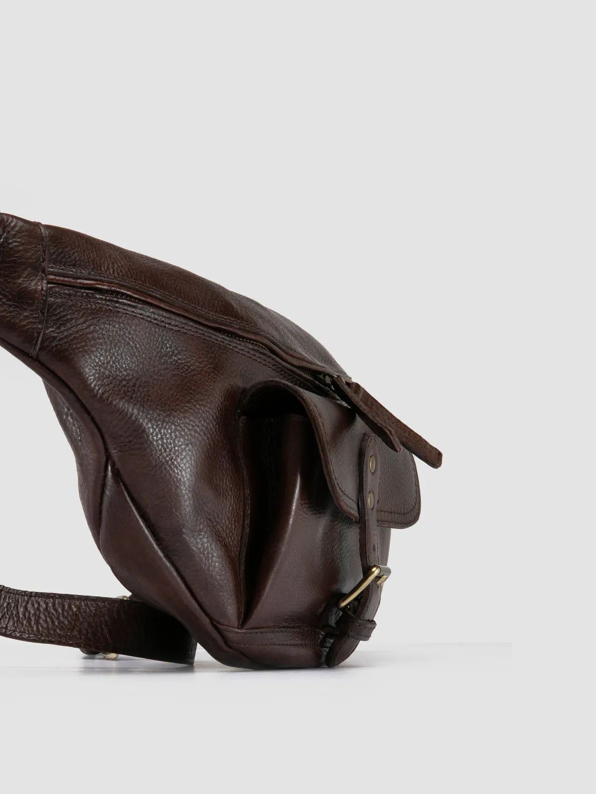 RARE 044 - Brown Leather Waist Pack