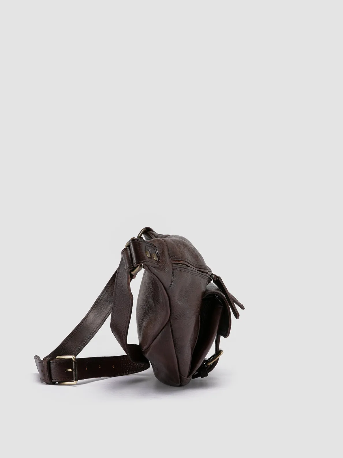 RARE 044 - Brown Leather Waist Pack