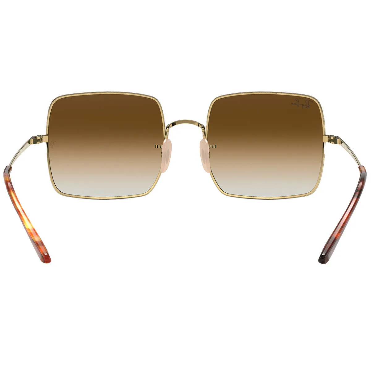 Ray-Ban Square 1971 Classic Sunglasses - Polished Gold/Light Brown