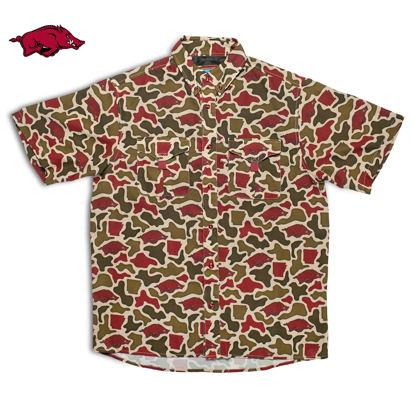 Razorback Camo - Frio Tech Shirt