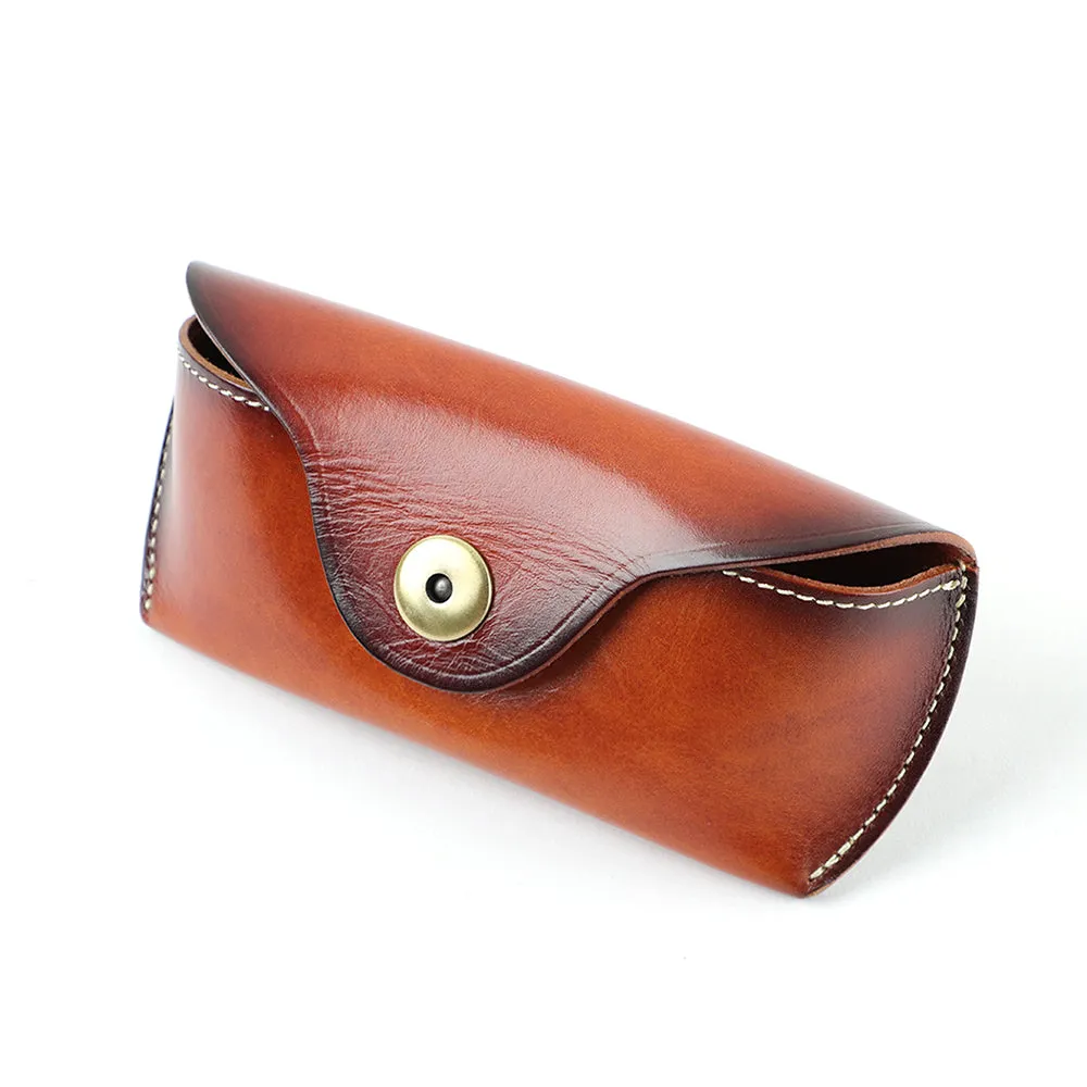 Retro Leather Sunglasses Storage Box