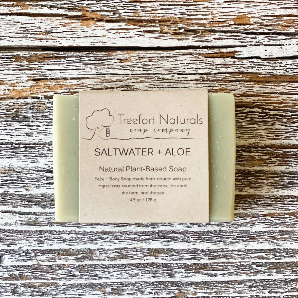 Saltwater   Aloe Soap