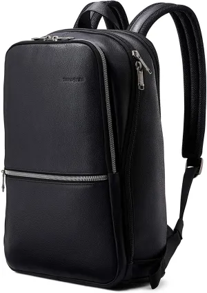 Samsonite Slim Leather Backpack