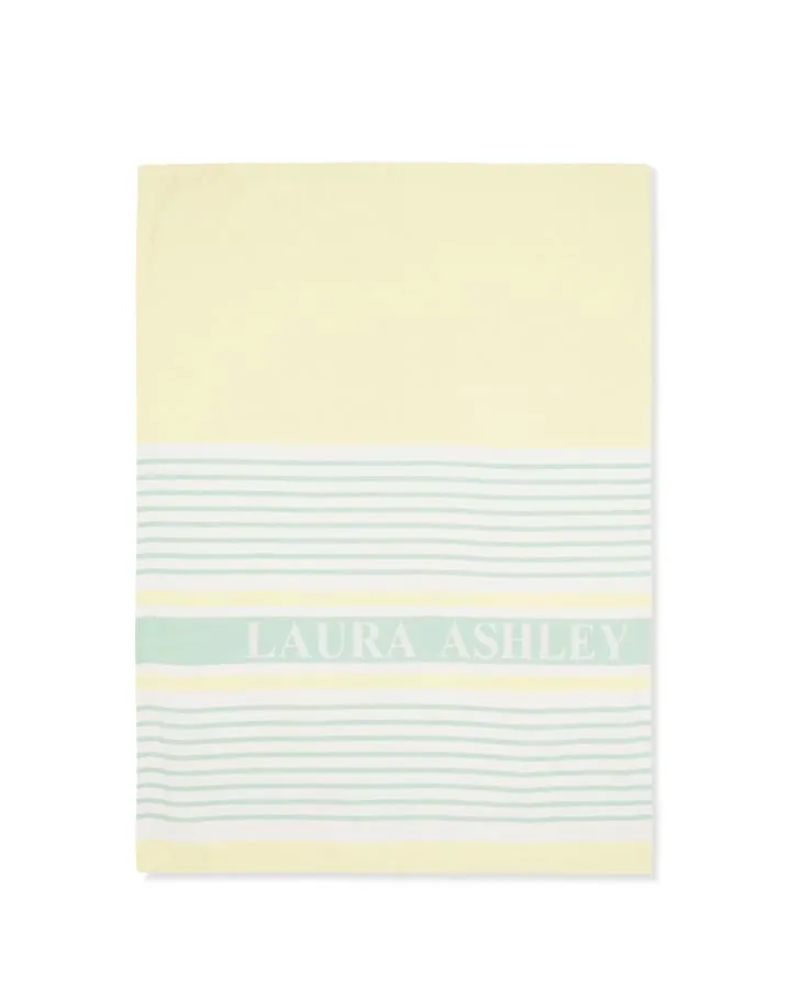 Set of 3 Laura Ashley Branded Tea Towels