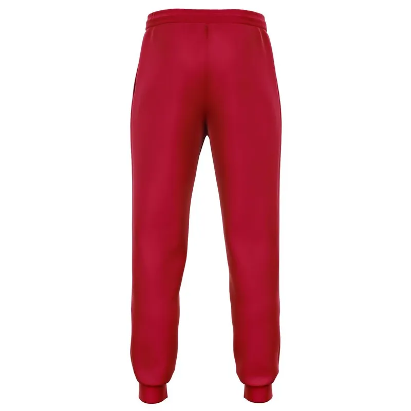 Shaded Red Joggers | Unisex | with PLUS sizes | C0M100Y75K30