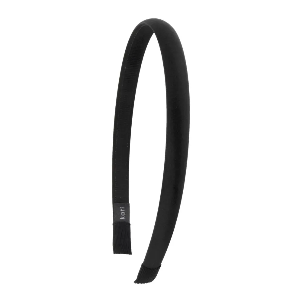 Sleek Black 13mm Headband