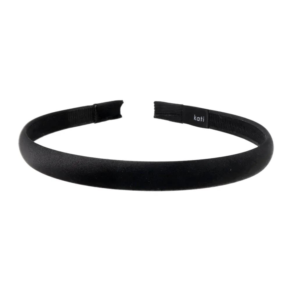 Sleek Black 13mm Headband